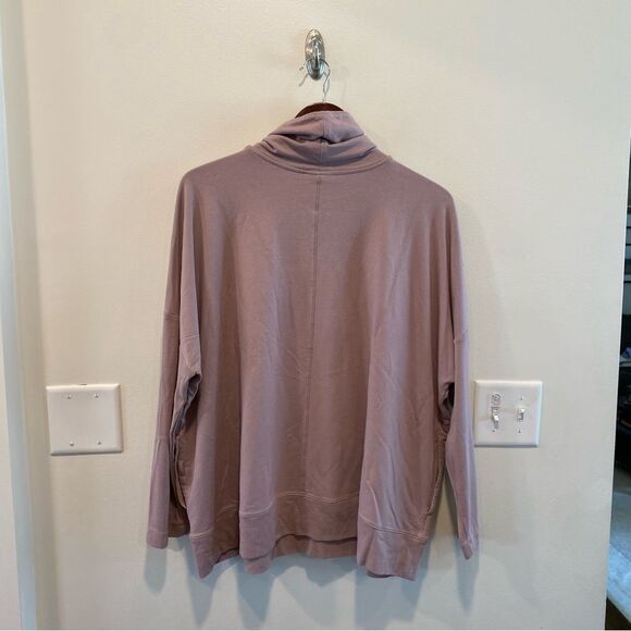 Purejill cowl neck sweatshirt womens size 3X J. jill lavender pullover - Picture 8 of 11